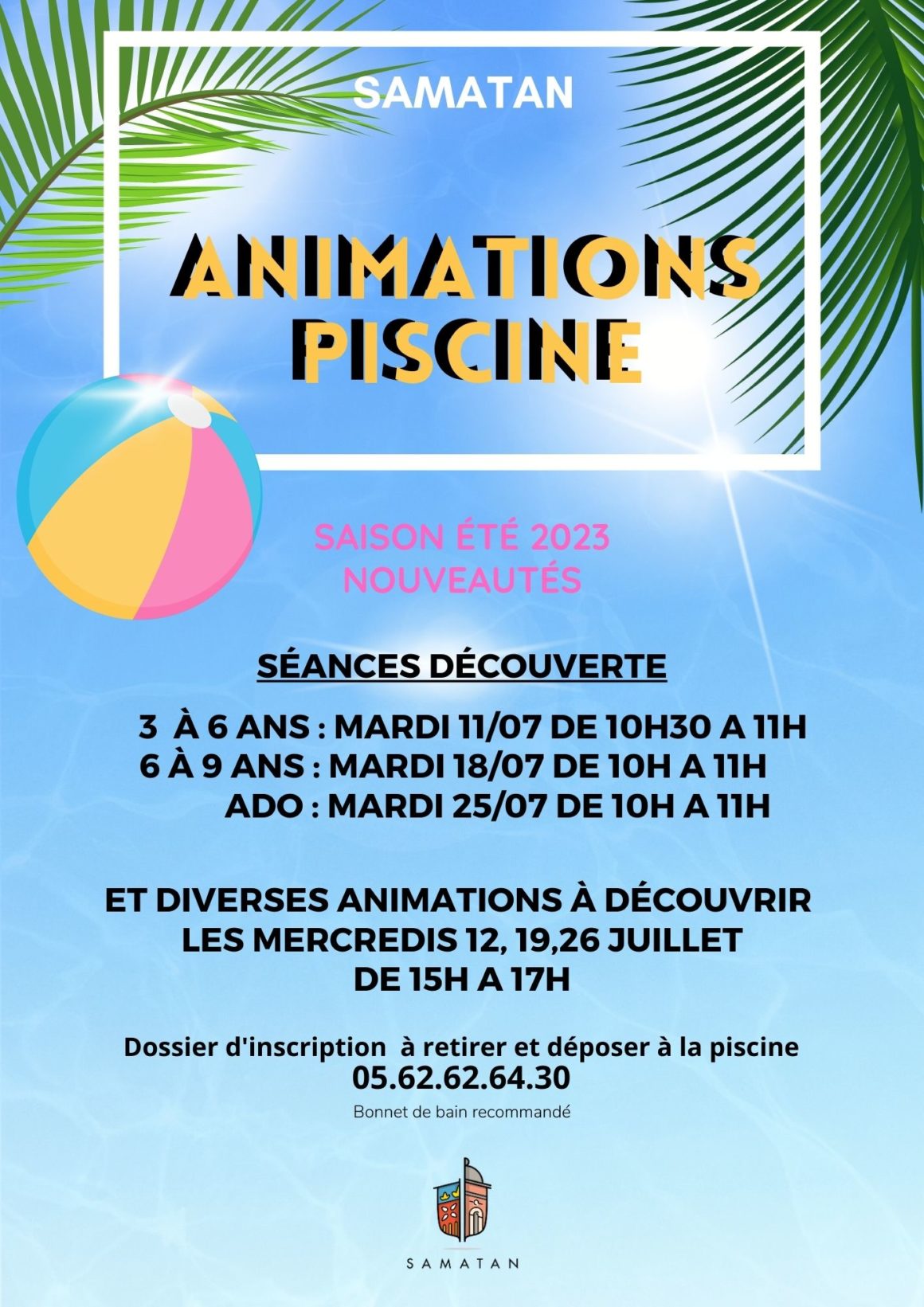 animation piscine 2023 web