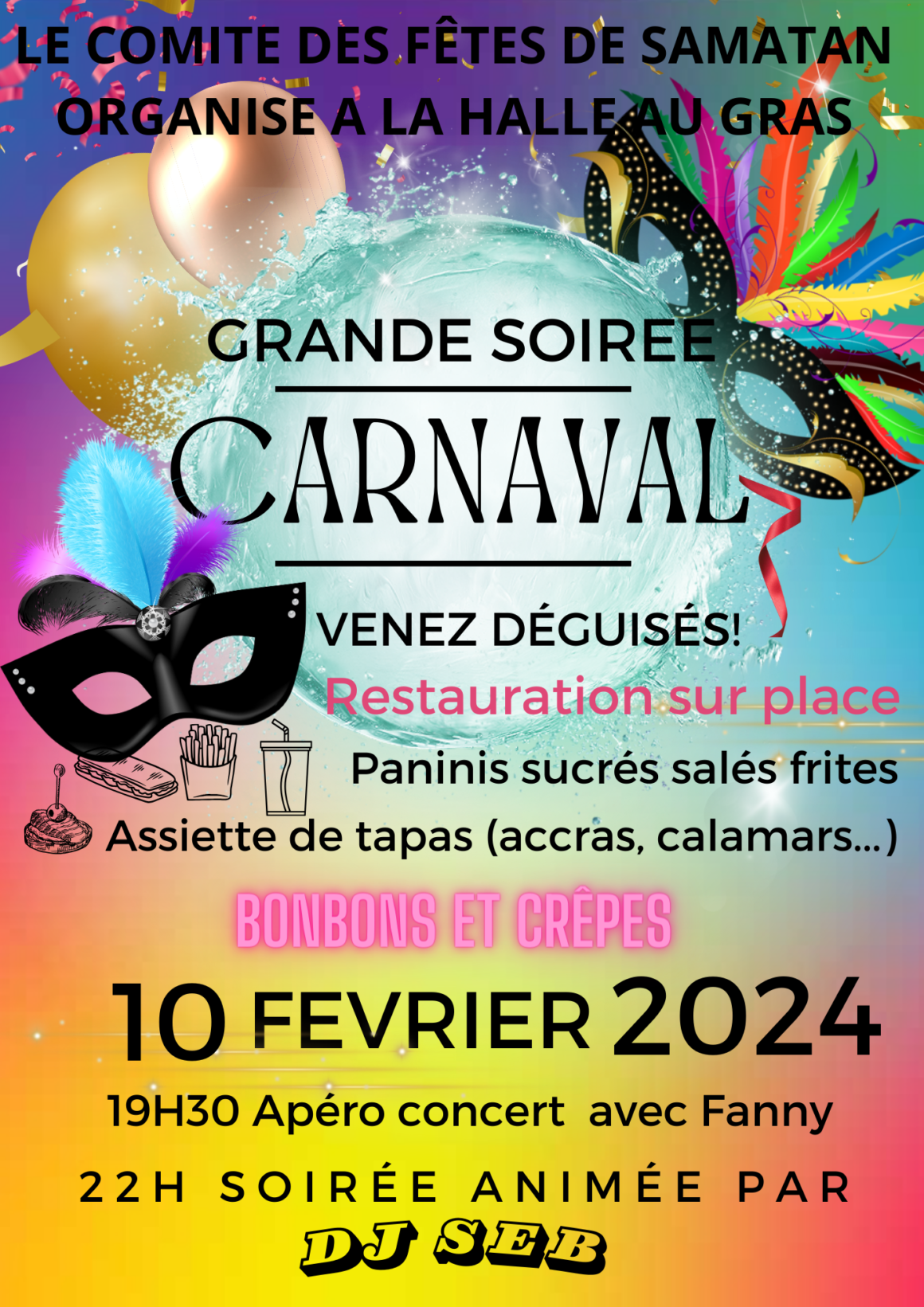 Affiche Carnaval