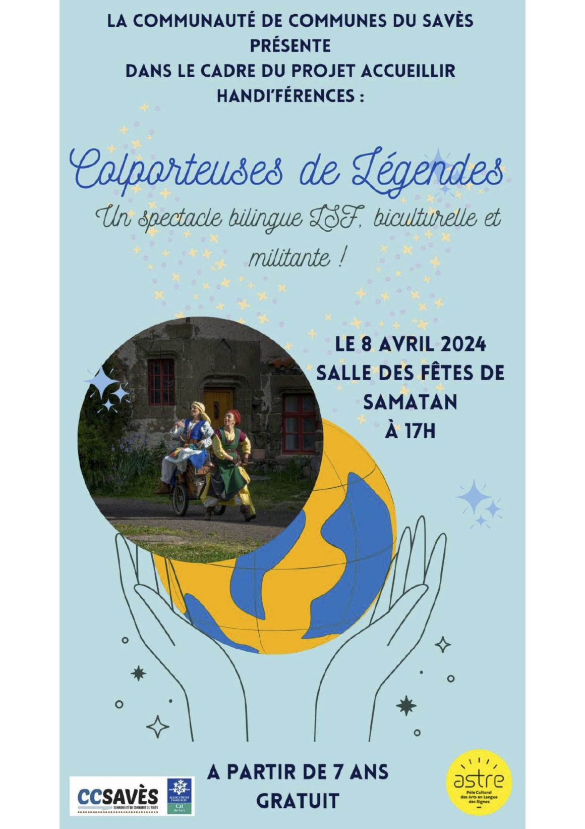 Affiche colporteuses de légendes