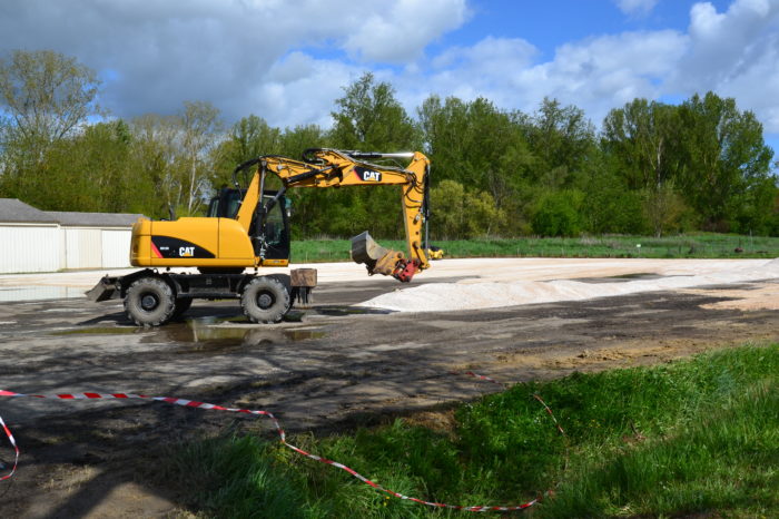 Terrassement enclos de l'hôpital3 Terrassement enclos de l'hôpital3