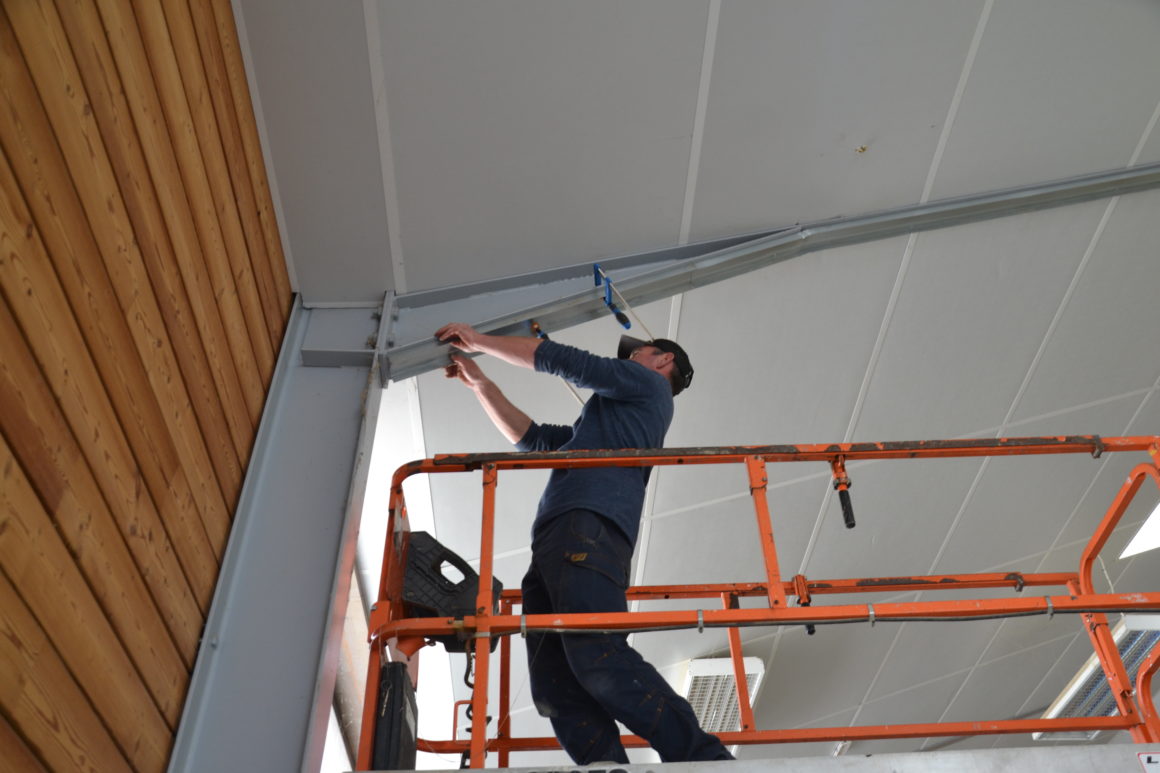 photo mairie - chantier école provisoire1