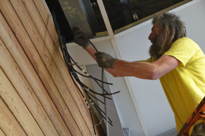 Chantier 3 école - 6 mai - Câblage