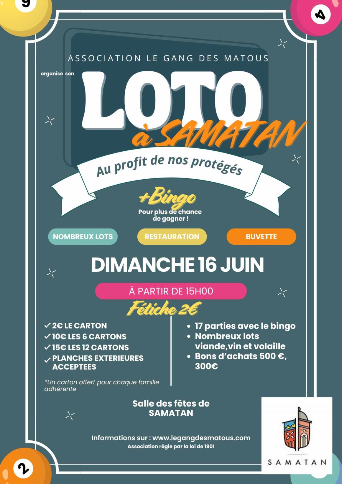 Loto 16 juin