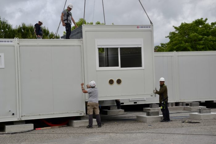 EP - Intérieur des modulaires3 - arrivée des modulaires