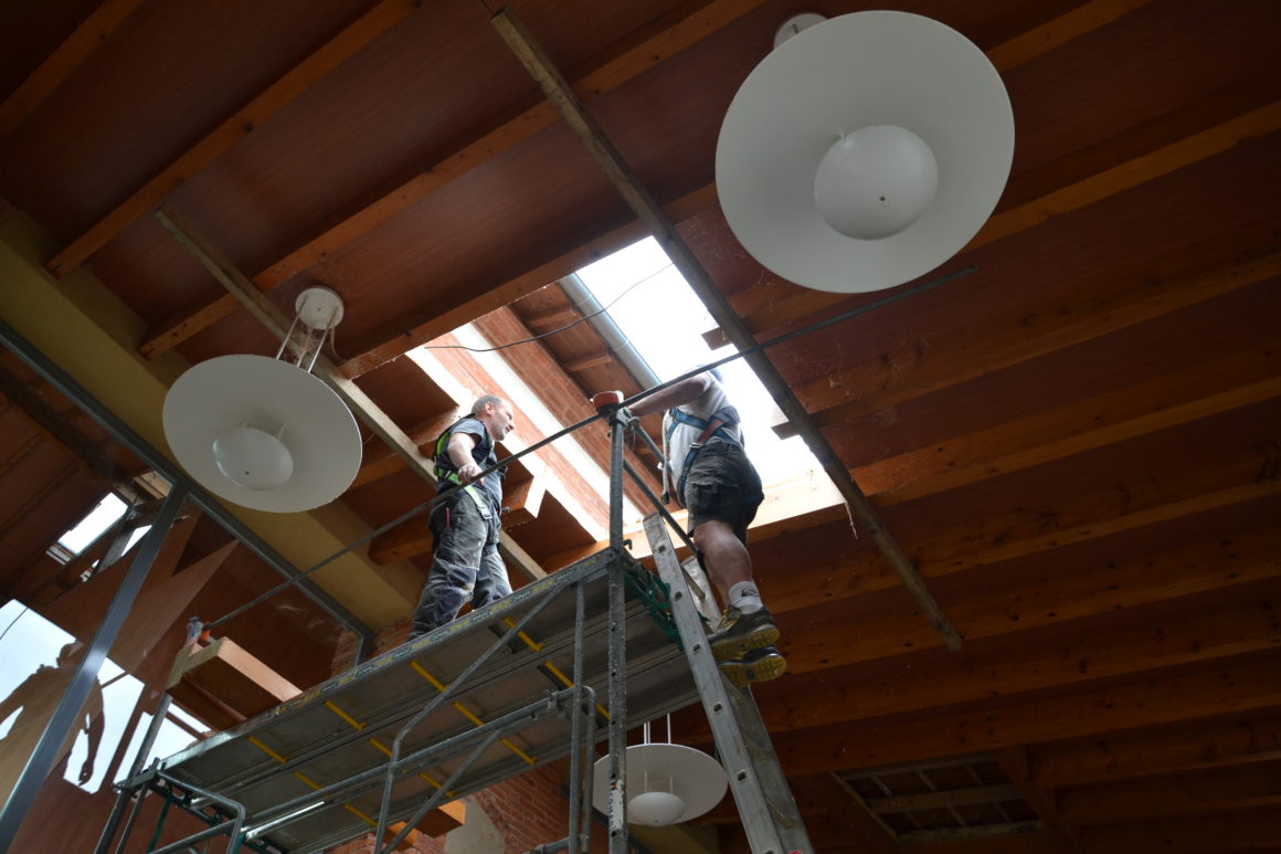 Travaux Salle Jean-Claude Brialy - octobre 2024