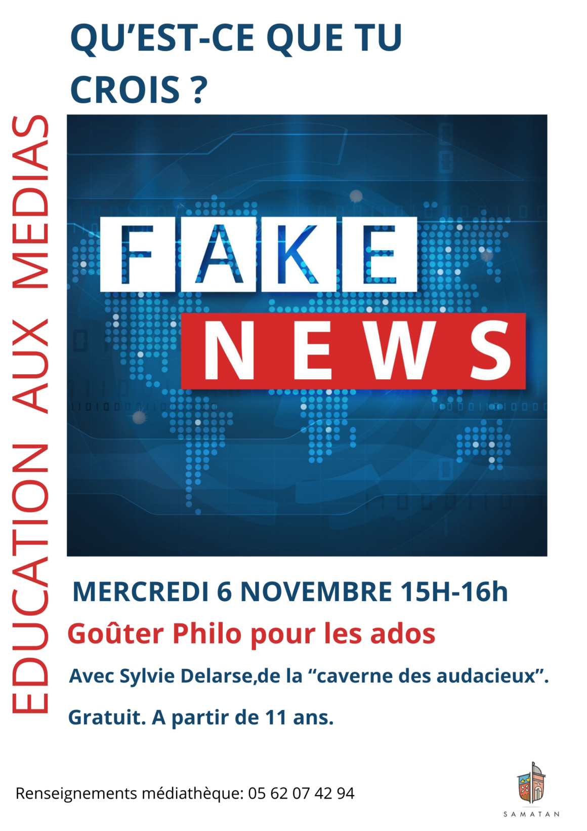 AFFICHE FAKE NEWS 6 novembre