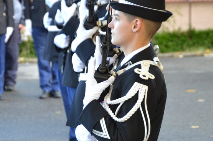 Prise de commandement gendarmerie - novembre 2024 - Les gendarmes alignés
