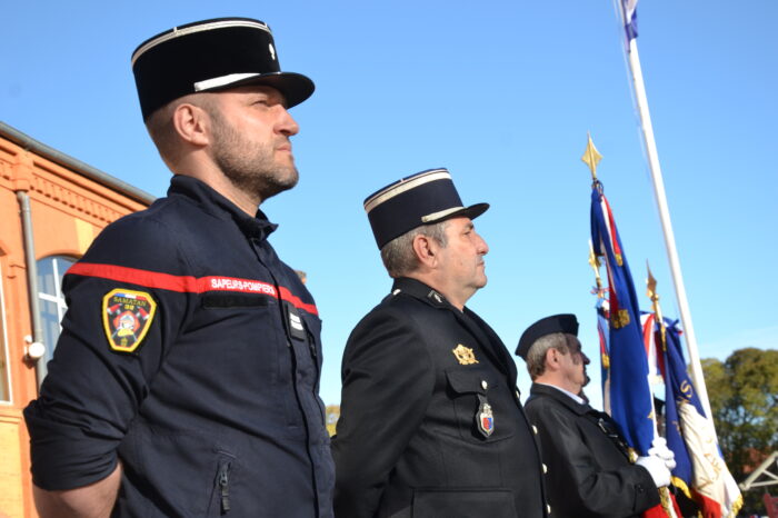 DSC_0590 - Pompier et gendarme unis dans la cérémonie