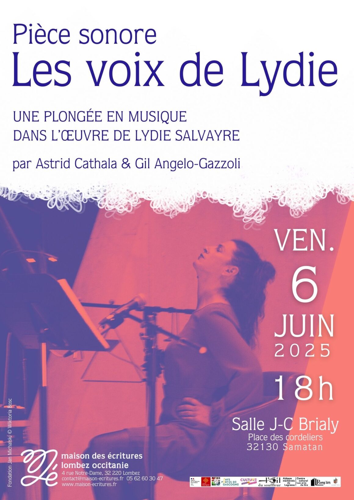 Affiche 6 juin Les Voix de