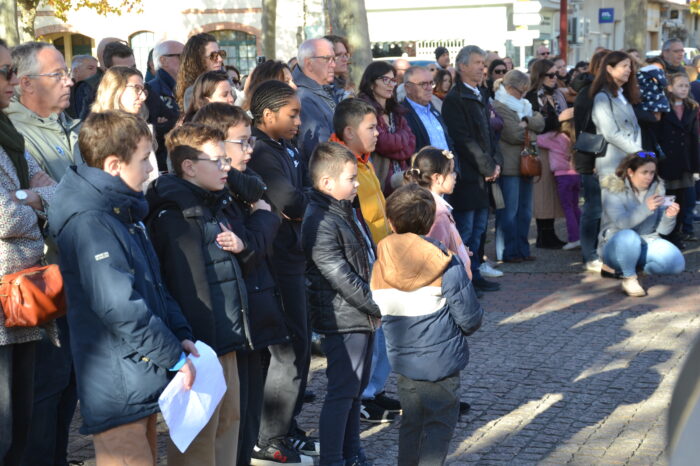 Cérémonie 11 novembre 2025 - Un public nombreux Cérémonie 11 novembre 2025 - Un public nombreux
