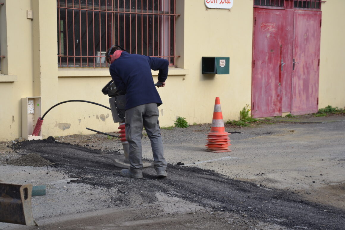 Travaux à l'en-but - novembre 2025