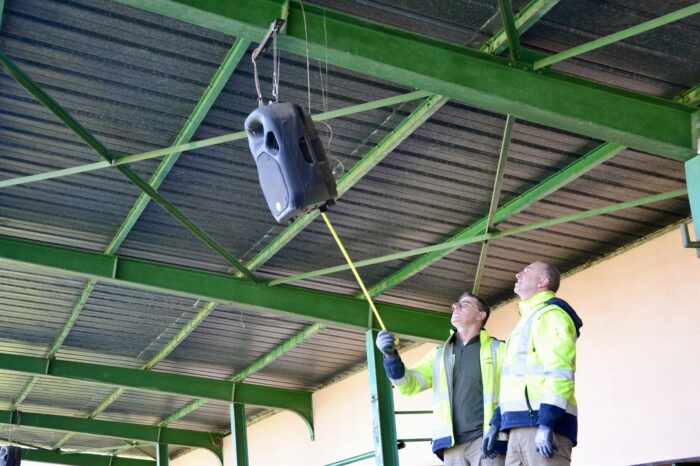 Tavaux stade - décembre 2025 Tavaux stade - décembre 2025