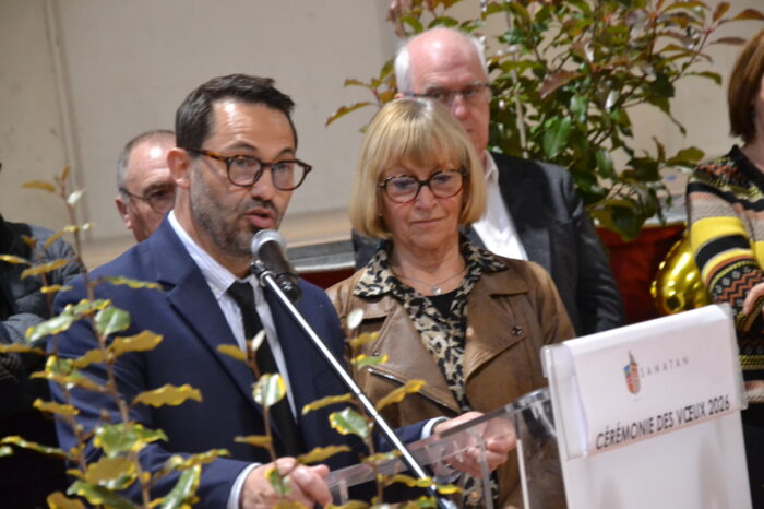 Voeux 2026 - Les conseillers départementaux Jean-Pierre Cot et Yvette Ribes
Voeux 2026 - Les conseillers départementaux Jean-Pierre Cot et Yvette Ribes