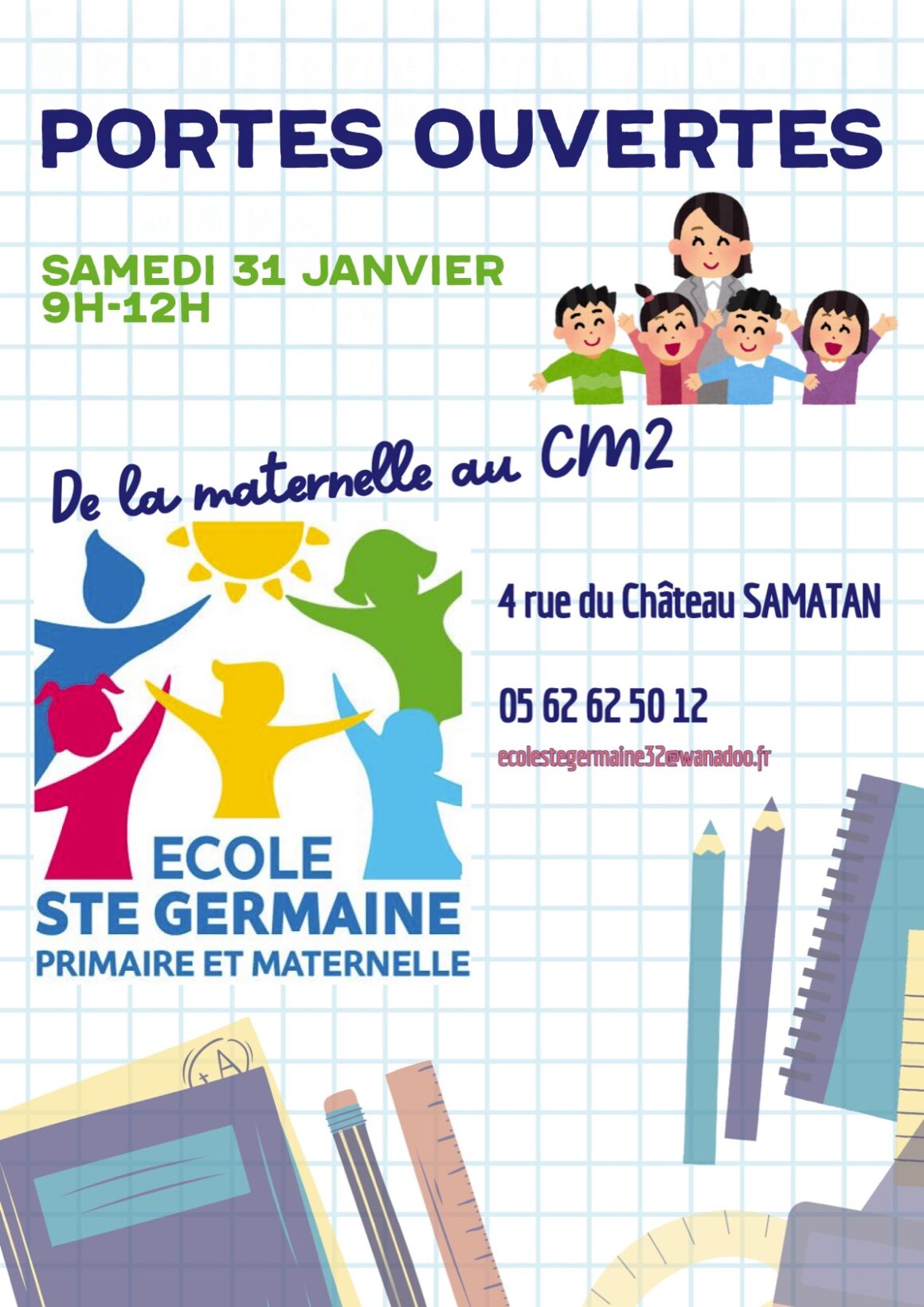 portes ouvertes 31 janvier sainte-germaine