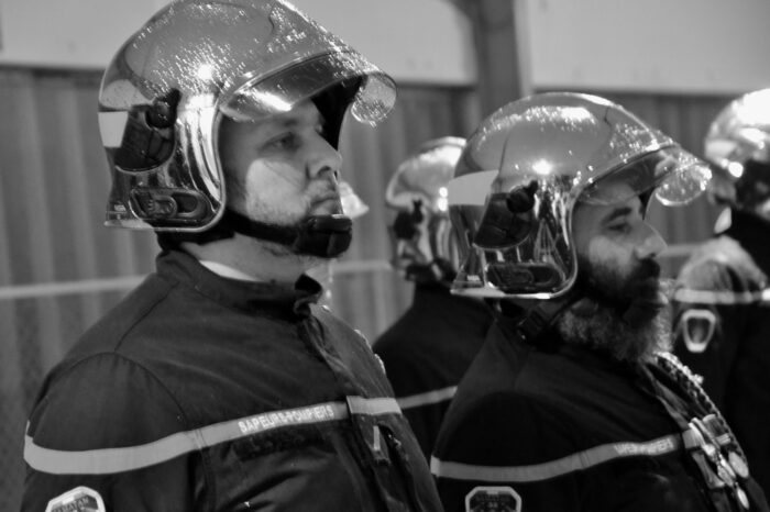 Sainte-barbe5 2026 - Les gradés 2026 : Yann Donmain et Fabien Juanola