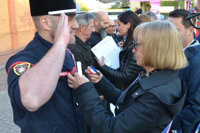 Acte de bravoure - Les futurs décorés alignés
Acte de bravoure - Les futurs décorés alignés