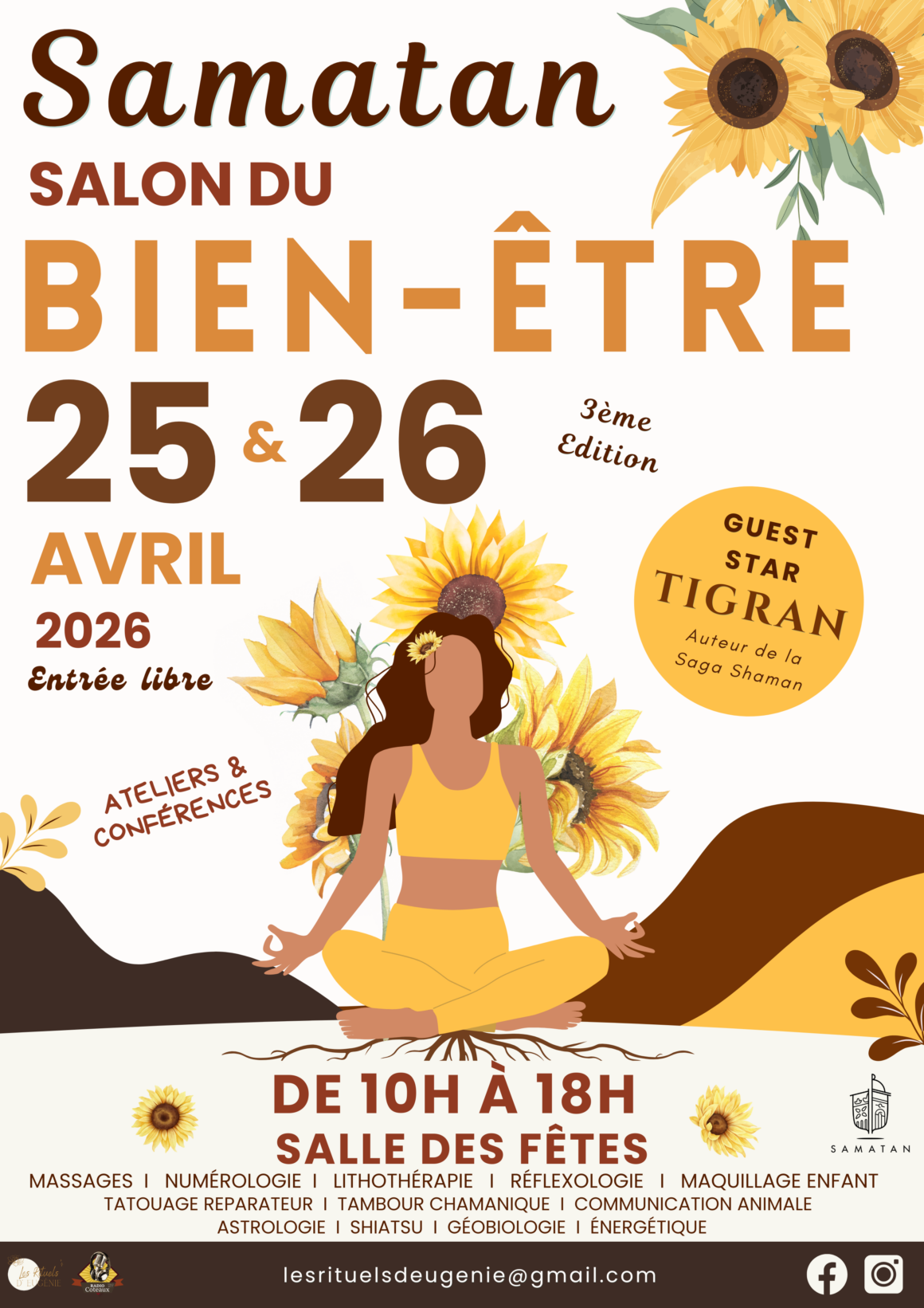 Salon Bien être 25-26 avril