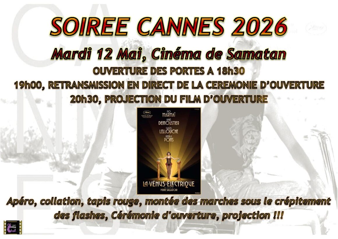 Soirée cannes 12 mai