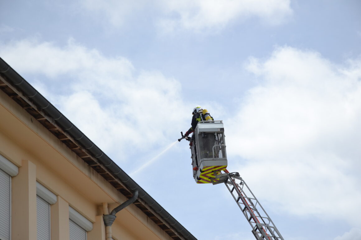 Incendie collège