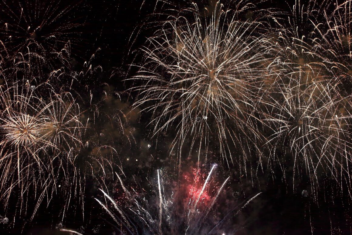 Feu d'artifice - crédit Pexels