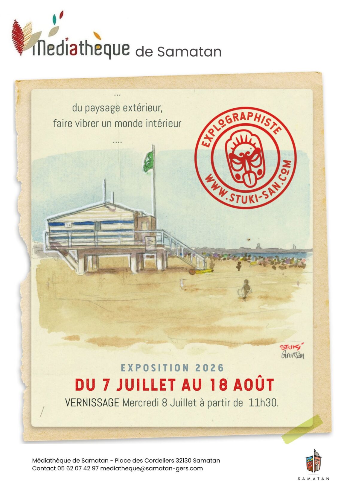 Stuki Carnets de voyage affiche