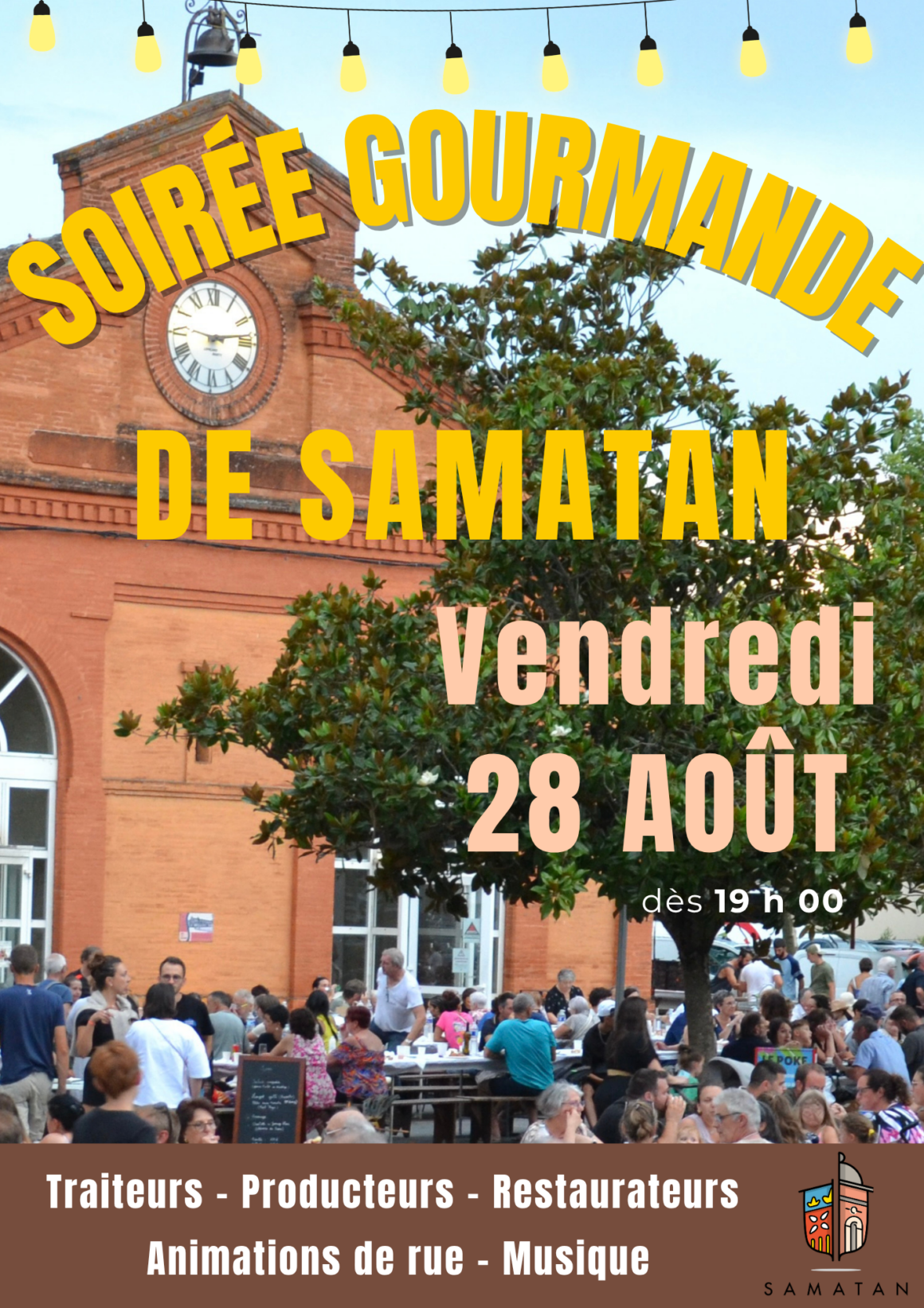 Soirée gourmande 28 août 2026