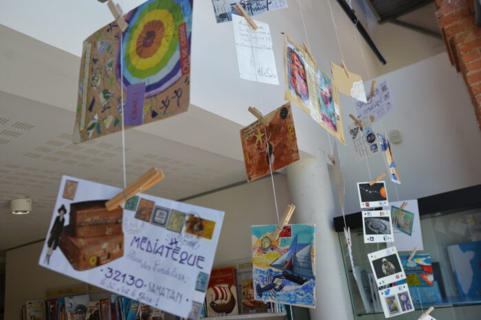 Mail art médiathèque - septembre 20264